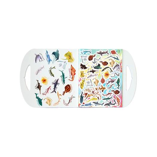 eeBoo Sharks Shiny Stickers Stickers eeBoo