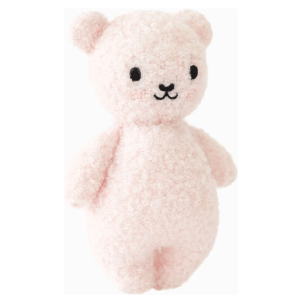 Cuddle + Kind Baby Bouclé Bear Strawberry Baby Animal Collection Cuddle + Kind