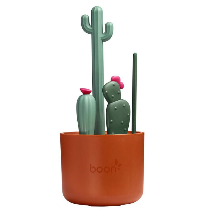 Boon - CACTI Bottle Cleaning Brush Set Sippies and Bottles Boon Teracotta