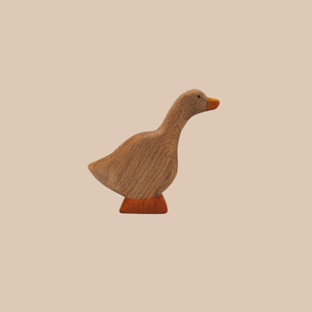 HolzWald Goose Head Up Wooden Toys HolzWald