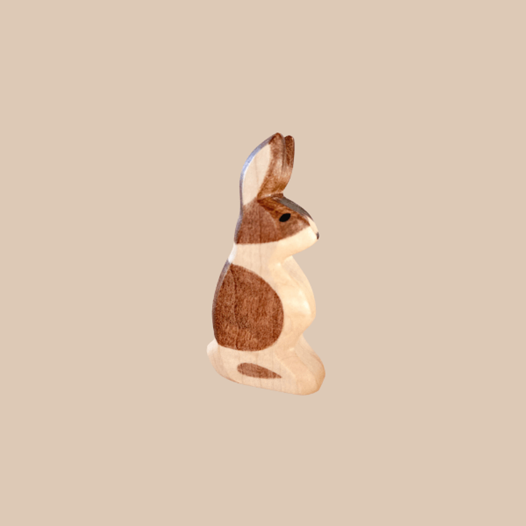 HolzWald Rabbit Ears Up Wooden Toys HolzWald