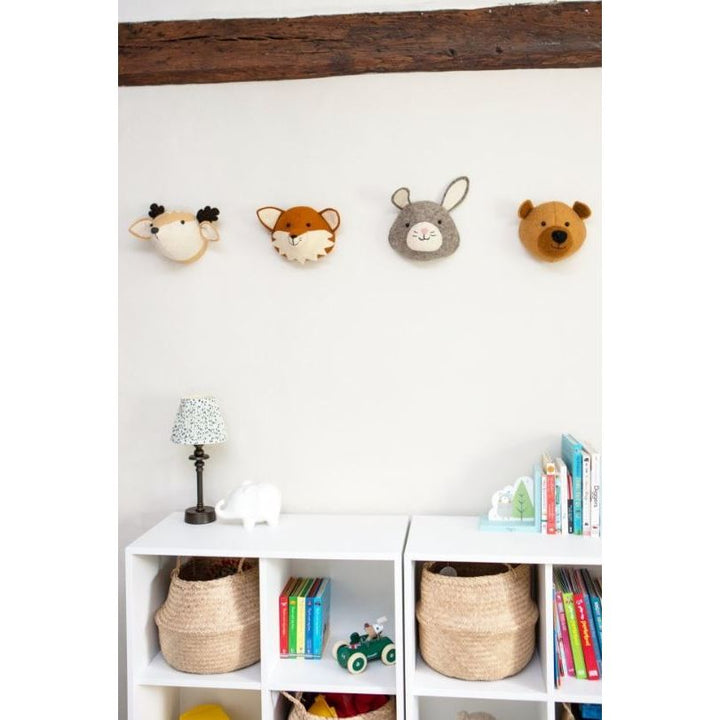 Fiona Walker Mini Bear Cub Head Nursery Decor Fiona Walker