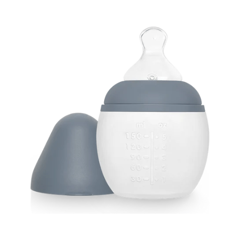 Elhee 5oz Bottle- Blue Grey Bottles & Sippies Elhee
