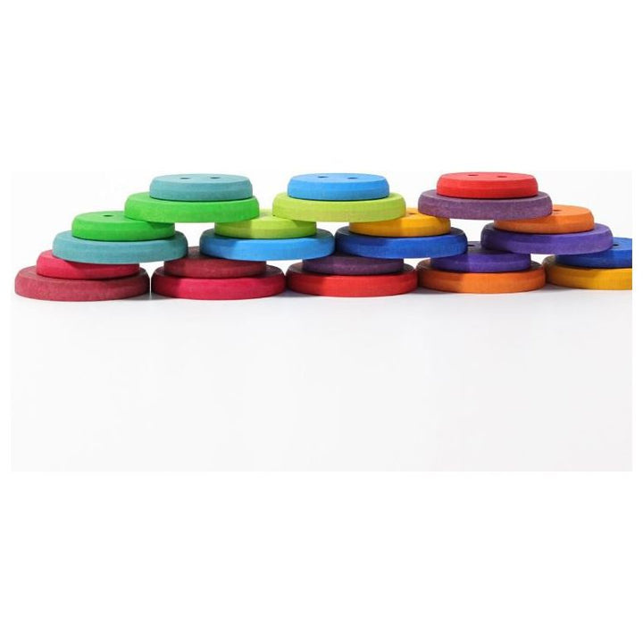 Grimm's Large Wooden Buttons Puzzle and Educational Grimm's
