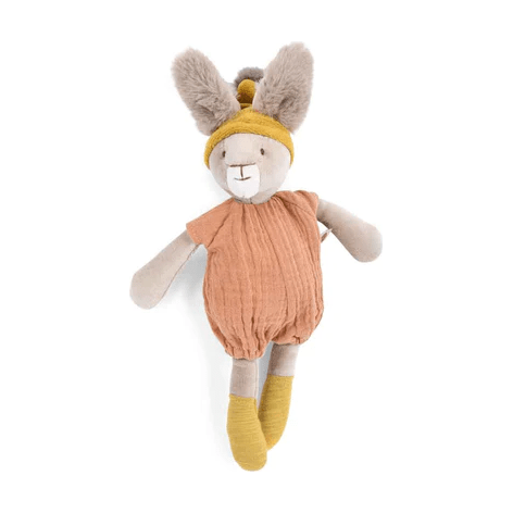 Moulin Roty Three Little Rabbits- Clay Plush Toys Moulin Roty