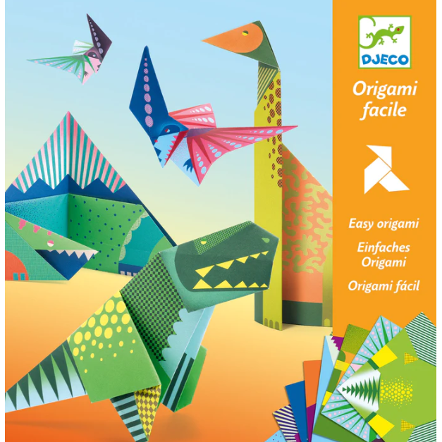 Djeco Dinosaur Origami Paper Craft Kit – The Natural Baby Company