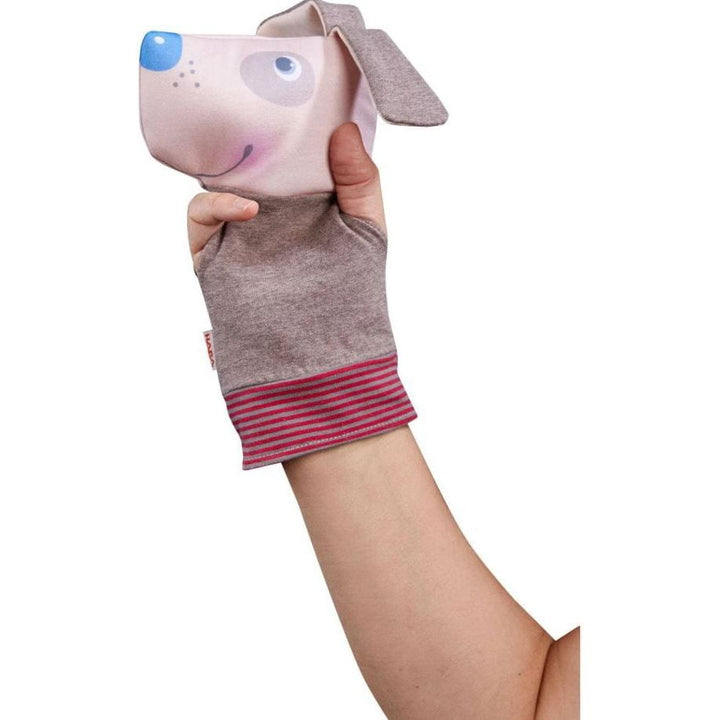 Haba Dog Hand/Finger Puppet Toddler And Pretend Play Haba