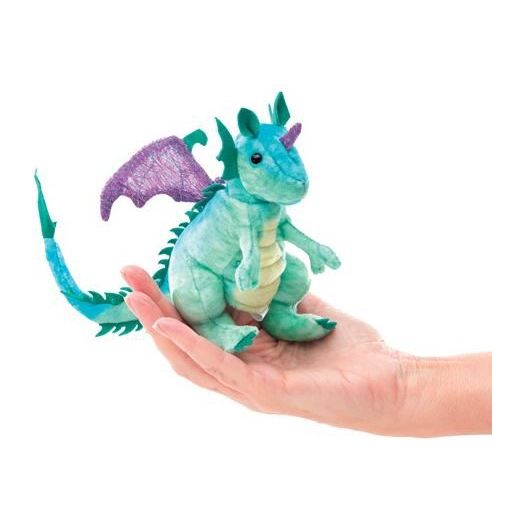 Folkmanis Finger Puppet Mini Dragon The Natural Baby Company