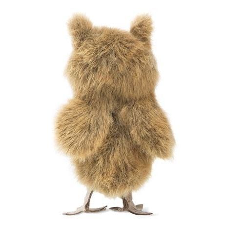 Folkmanis Finger Puppet - Mini Owl, Great Horned Finger Puppet Folkmanis