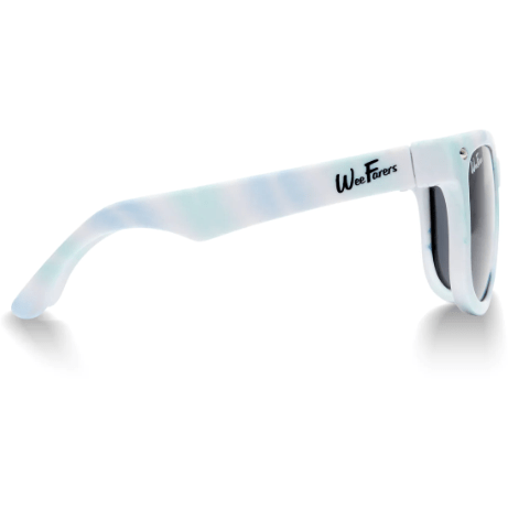 WeeFarers Polarized Sunglasses - Tie Dye Blue-Green Sunglasses WeeFarers   