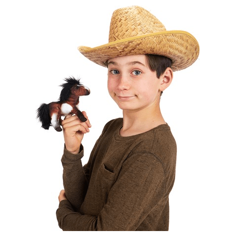 Folkmanis Finger Puppet - Mini Horse Finger Puppet Folkmanis