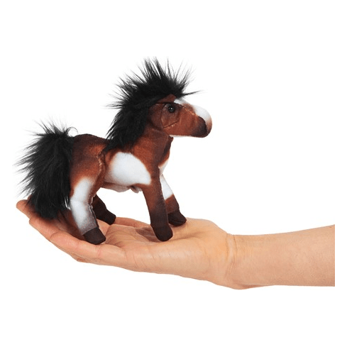 Folkmanis Finger Puppet - Mini Horse Finger Puppet Folkmanis