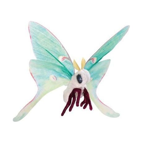 Folkmanis Finger Puppet - Mini Moth, Luna Finger Puppet Folkmanis