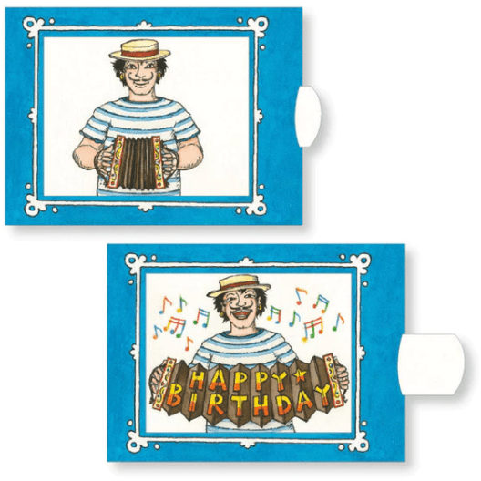 Barenpresse Living Card Accordion Happy Birthday Gift Cards Barenpresse   