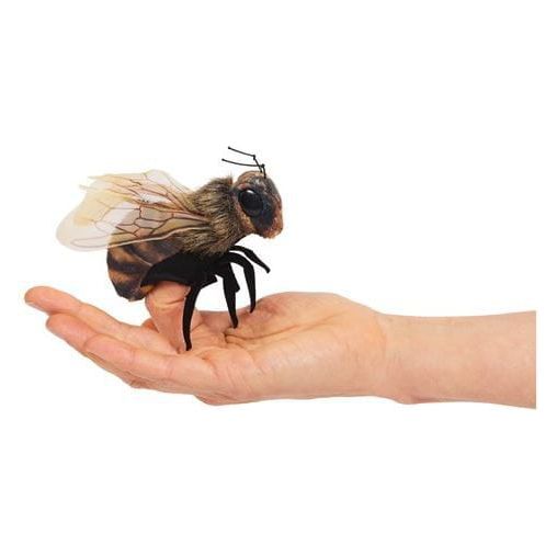 Folkmanis Finger Puppet - Mini Bee Finger Puppet Folkmanis