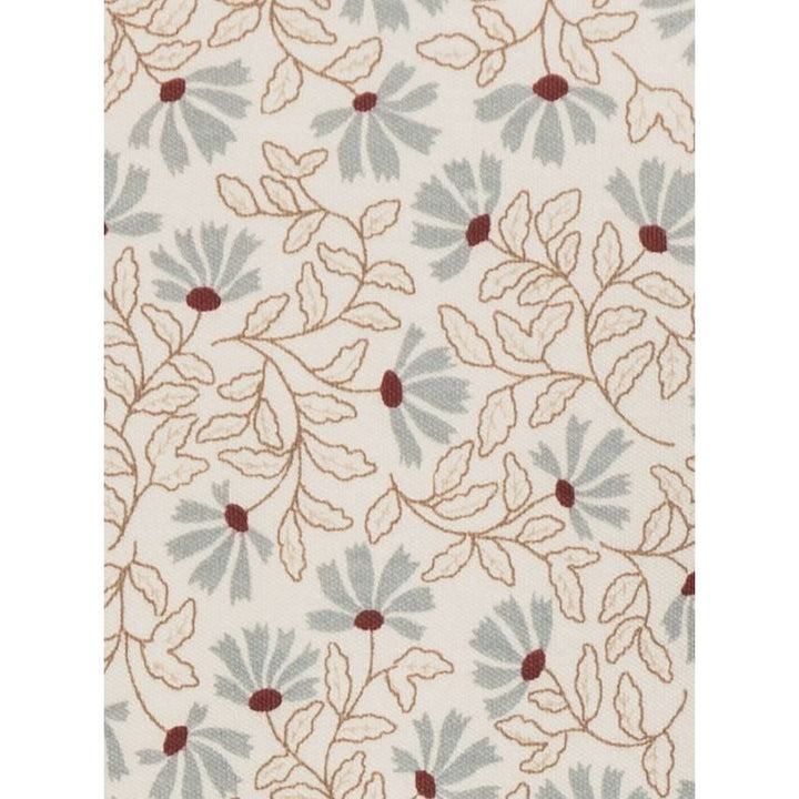 Colored Organics Peyton Zipper Sleeper - Aspen Collection - Pamela Floral / Mist + Navy Footie Colored Organics