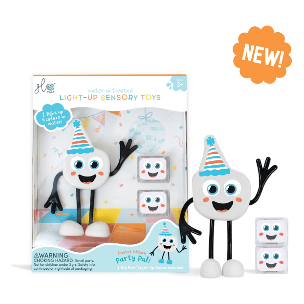 Glo Pals Characters - Party Pal - NEW! Bath Time Glo Pals