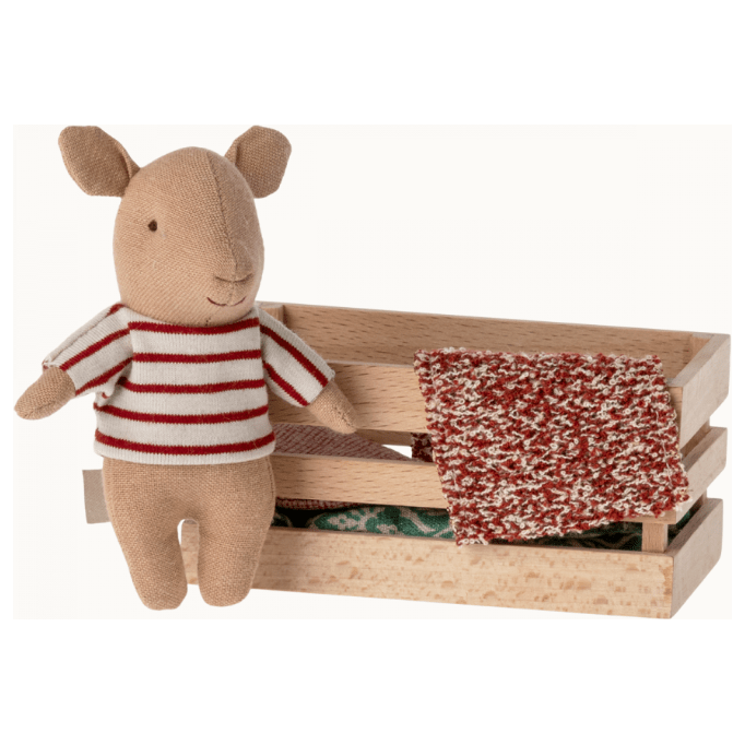 Maileg Pig In A Box- Baby Girl Pig Maileg
