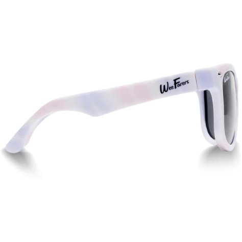 WeeFarers Polarized Sunglasses - Tie Dye Pink-Purple Sunglasses WeeFarers
