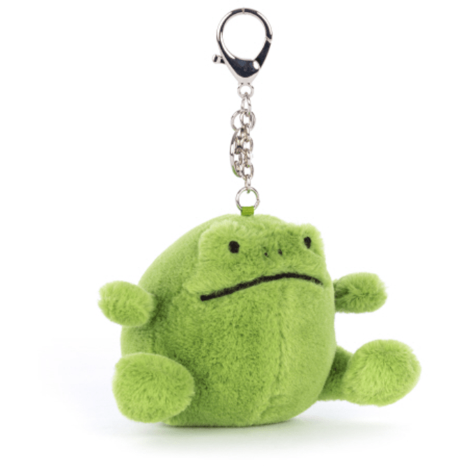 Jellycat Ricky Rain Frog-Bag Charm key chain Jellycat   