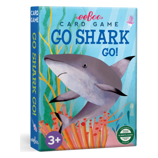 eeBoo Go Shark Go! Playing Cards Puzzles & Mazes eeBoo