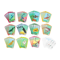 eeBoo Go Shark Go! Playing Cards Puzzles & Mazes eeBoo