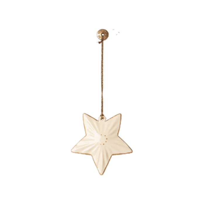 Maileg Metal ornament, Star Ornaments Maileg