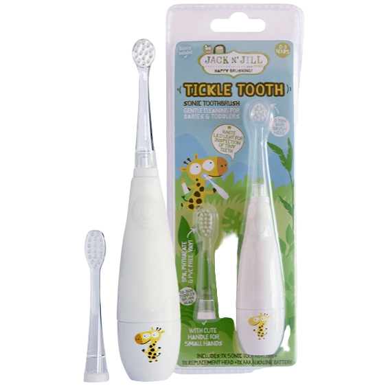 Jack N' Jill Tickle Tooth Sonic Toothbrush Natural Toiletries Jack N' Jill