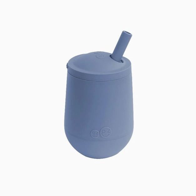 EZPZ Mini Cup + Straw Bottles & Sippies EzPz Indigo