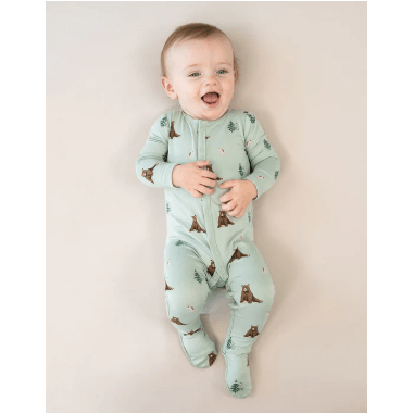 Baby boy discount snap up pajamas