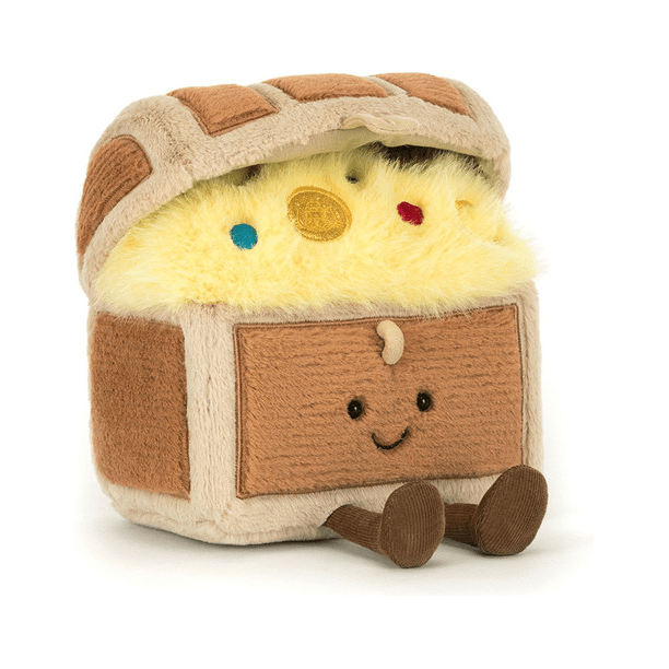  ジェリーキャット 宝箱 ぬいぐるみ Treasure Jellycat Amuseables Treasure Chest - The Natural Baby Co – The