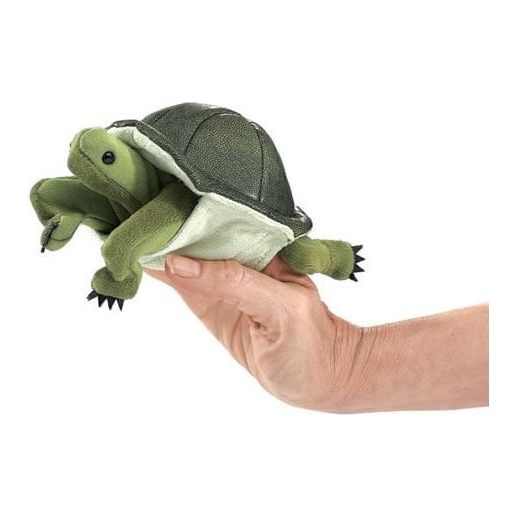 Folkmanis Finger Puppet - Mini Turtle Finger Puppet Folkmanis