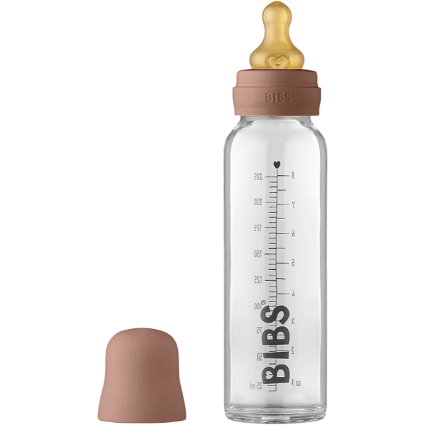 BIBS Baby 225ml Glass Bottle Set Bottles & Sippies BIBS USA Woodchuck