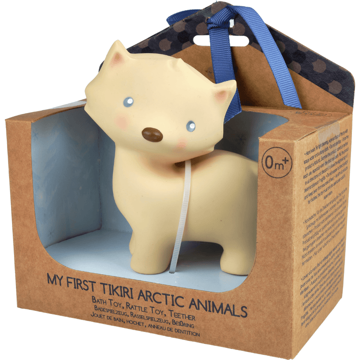 Tikiri Arctic Fox Teether Pacifiers and Teething Tikiri