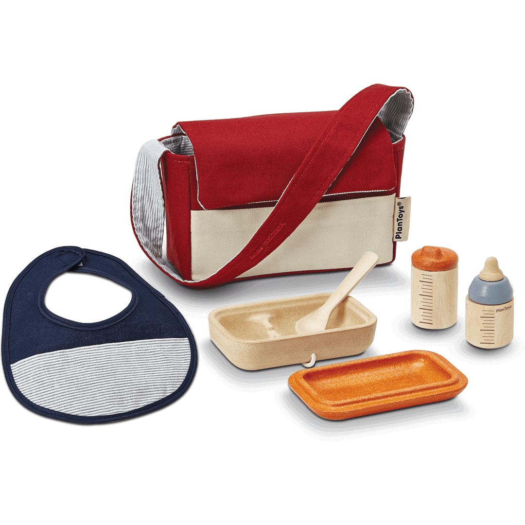 Plan Toys - Doll Feeding Set Toddler And Pretend Play Plan Toys