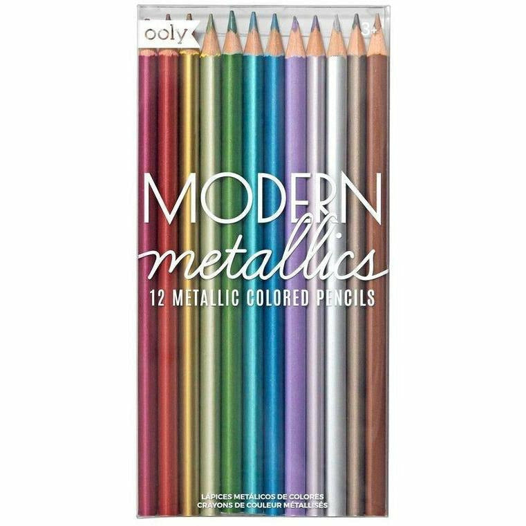 Ooly Modern Metallics Colored Pencils Pencils Ooly