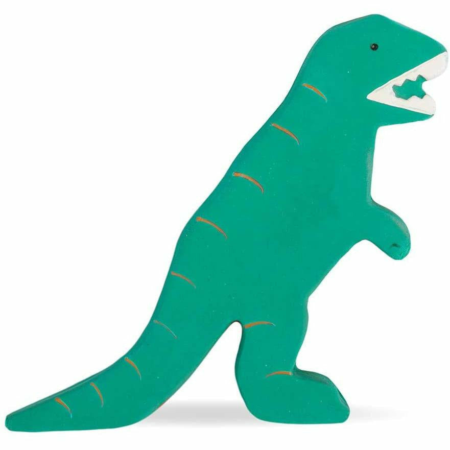 Tikiri Baby Baby Tyrannosaurus Rex Rubber Toy Pacifiers and Teething Tikiri