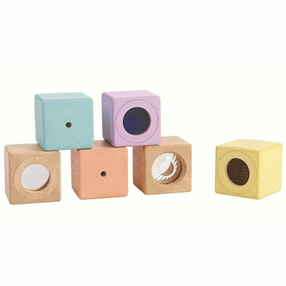 Plan Toys Sensory Blocks - Pastel Blocks Plan Toys   