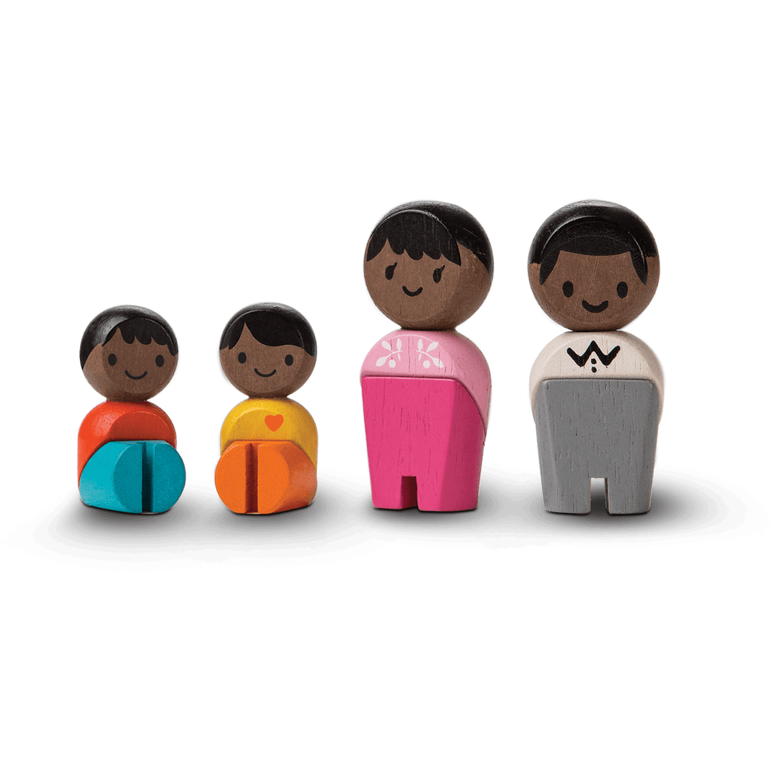 Plan Toys Family I (Afro-American) Dollhouses and Access. Plan Toys