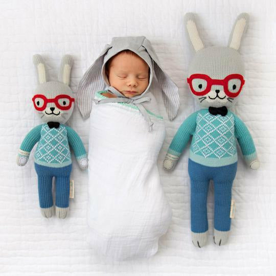 Cuddle + Kind Benedict The Bunny 13" Dolls Cuddle + Kind