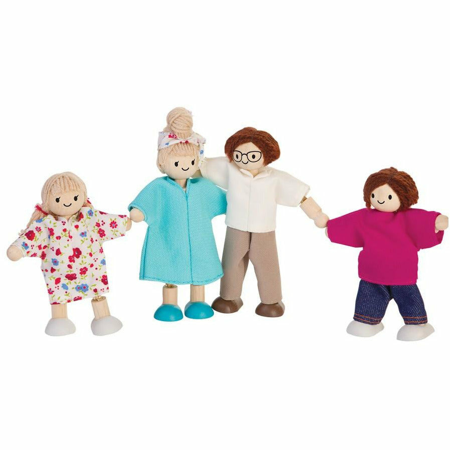 Plan Toys Doll Family E -Modern Dollhouses and Access. Plan Toys