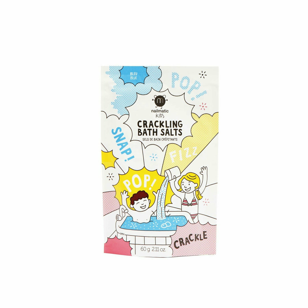 Nailmatic Kids Crackling Bath Salts - Blue Natural Toiletries Nailmatic Kids