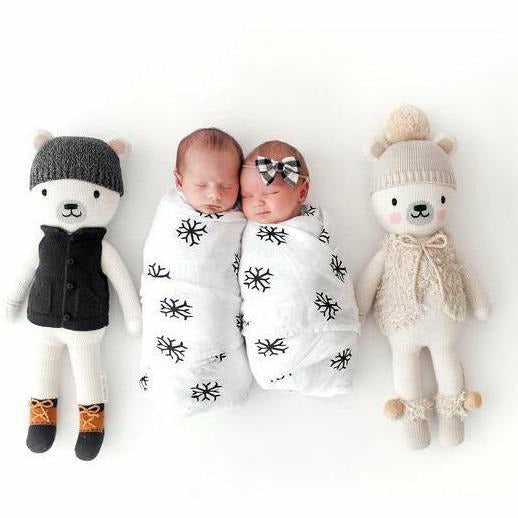 Cuddle + Kind Hudson The Polar Bear 13" Dolls Cuddle + Kind