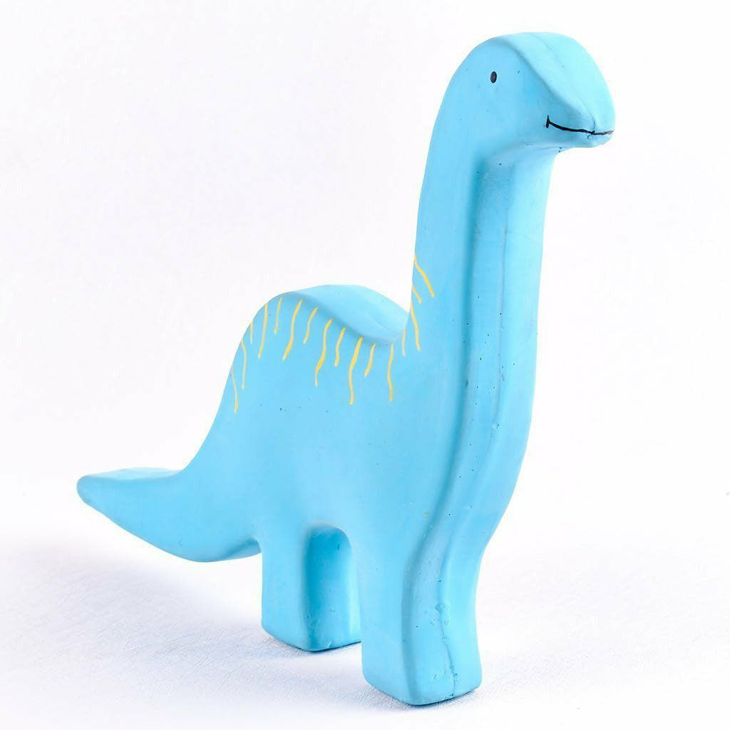 Tikiri Baby Brachiosaurus Rubber Toy Pacifiers and Teething Tikiri