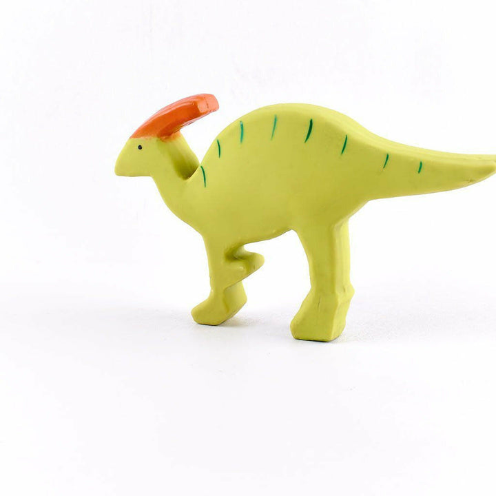 Tikiri Baby Baby Parasaurolophus Rubber Toy Pacifiers and Teething Tikiri