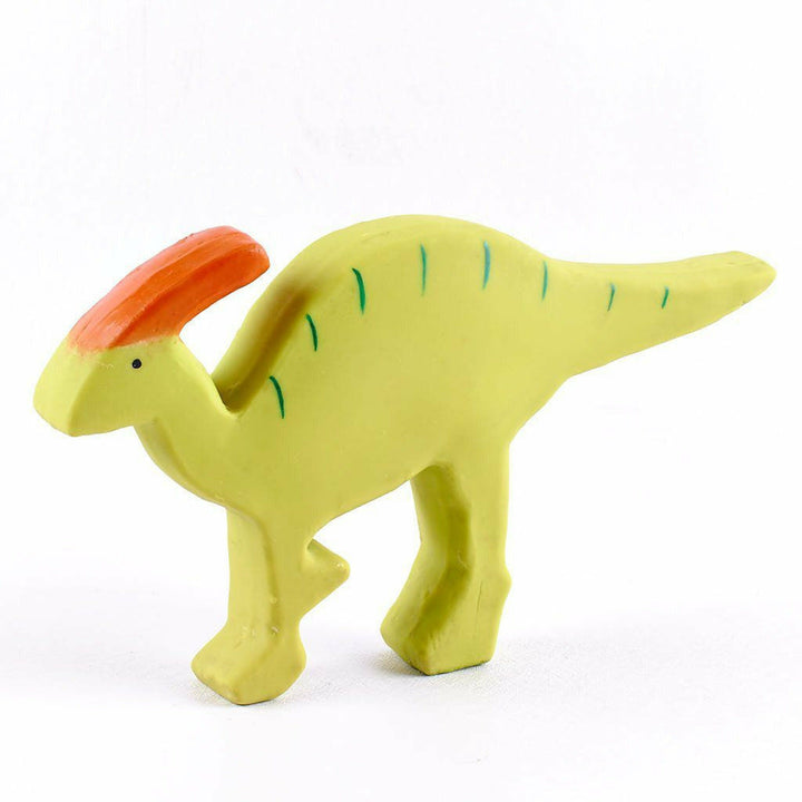 Tikiri Baby Baby Parasaurolophus Rubber Toy Pacifiers and Teething Tikiri