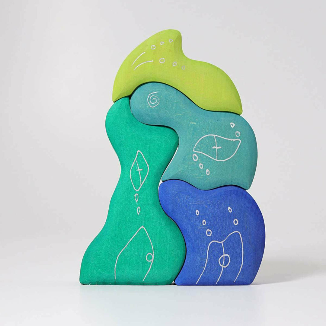 Grimm's Casa Aqua Wooden Toys Grimm's