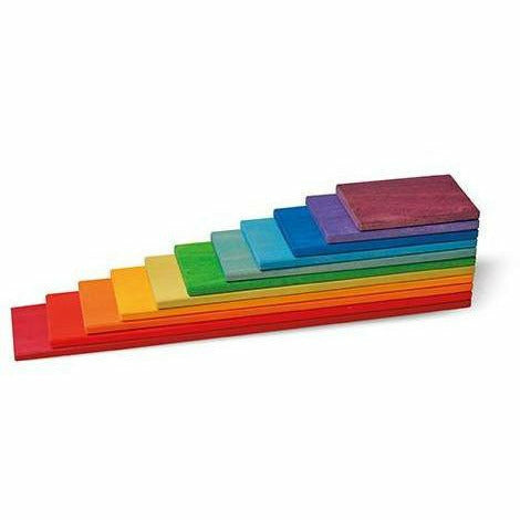 Grimm's Rainbow Building Boards Toddler And Pretend Play Grimm's