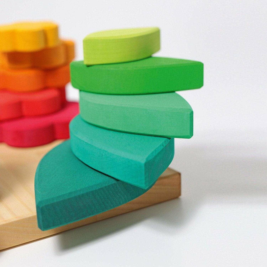 Grimm's Stacking Game Shapes Wooden Toys Grimm's   