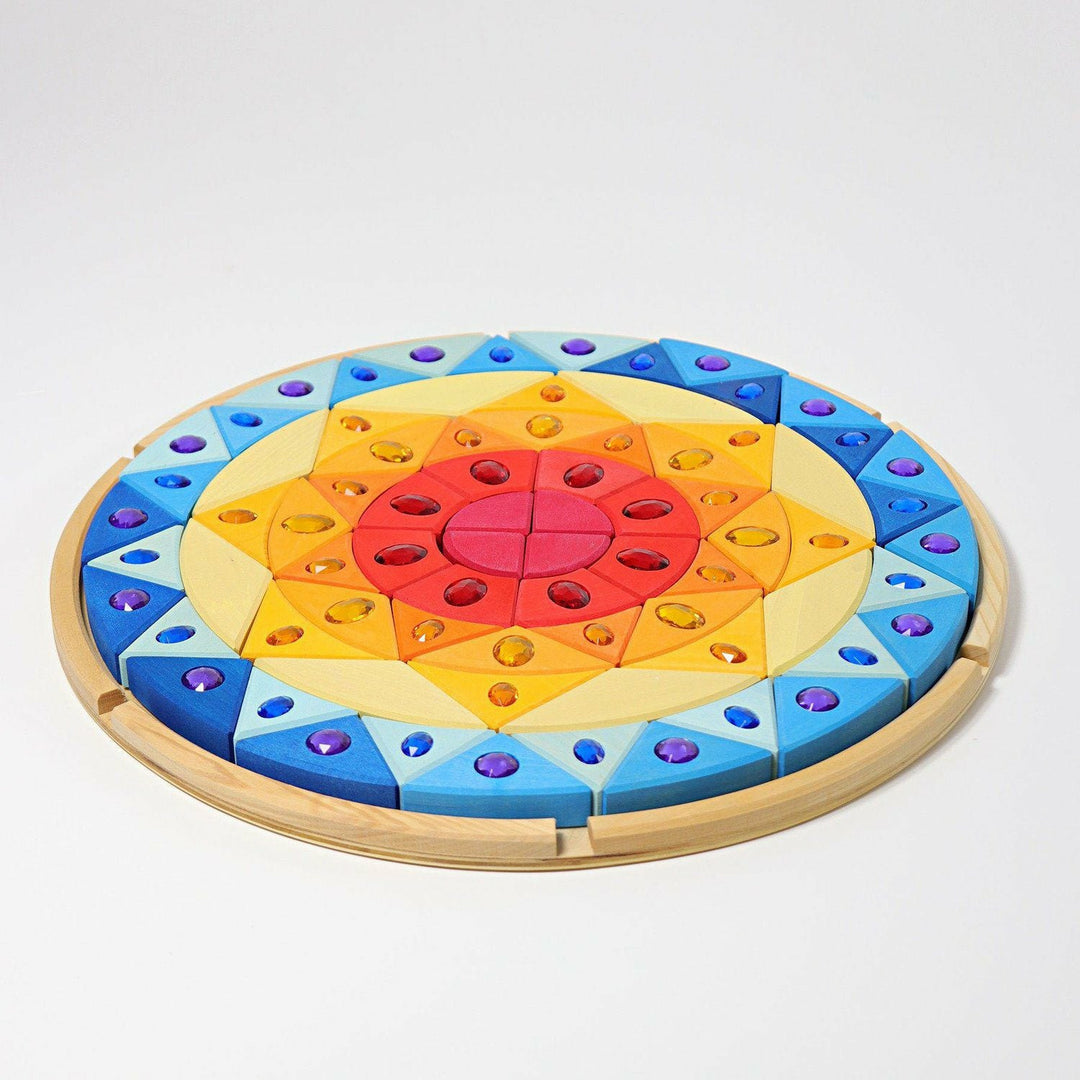 Grimm's Sparkling Mandala Sun Wooden Toys Grimm's